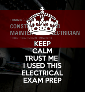 Keep Calm I've used this Electrical Exam Prep