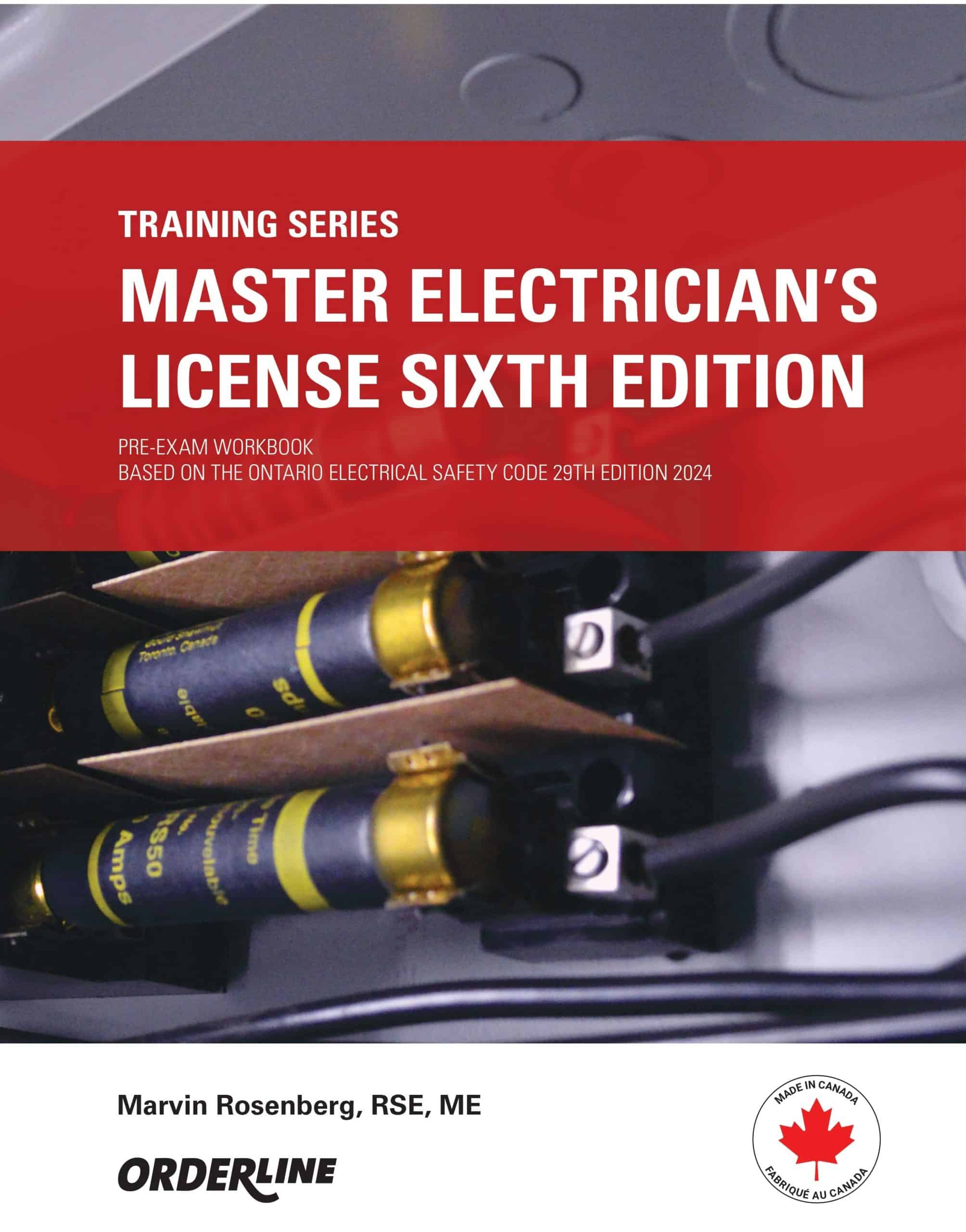 Master Electrician's License Sixth Edition Pre-Exam Workbook